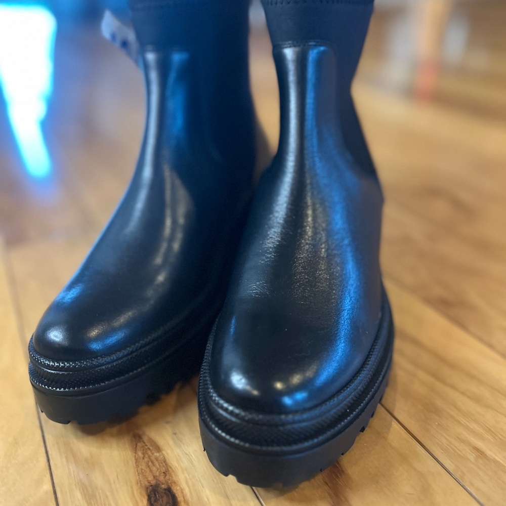 NWT Harley-Davidson Women’s Lenora 6 Mid-Calf Black Full-Grain Leather Boots - Picture 8 of 12